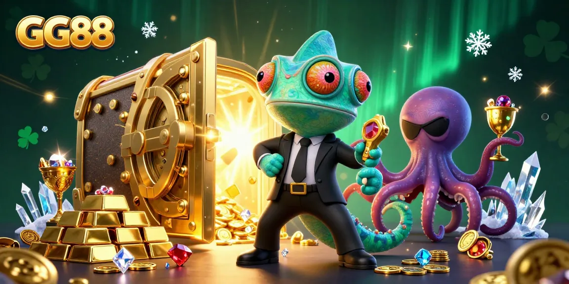 Experience thrilling gameplay at GG88 with vibrant casino elements and exciting characters.
